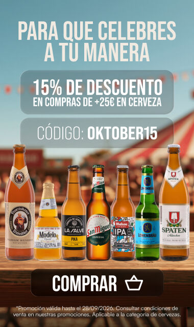 Prep&aacute;rate para celebrar con un 15% de descuento con el cup&oacute;n OKTOBER15